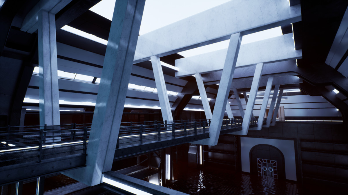 Futuristic Environment Kit Vol.3 – Sci-Fi Armory Facility
