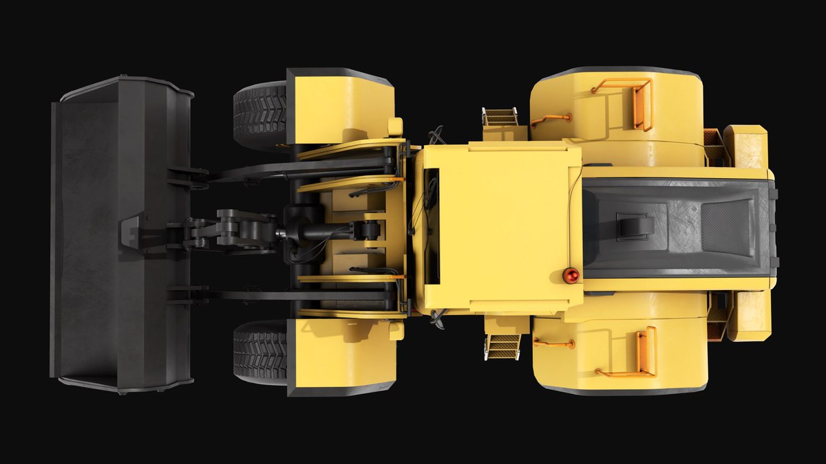 Mining Truck 02 URP HDRP Textures