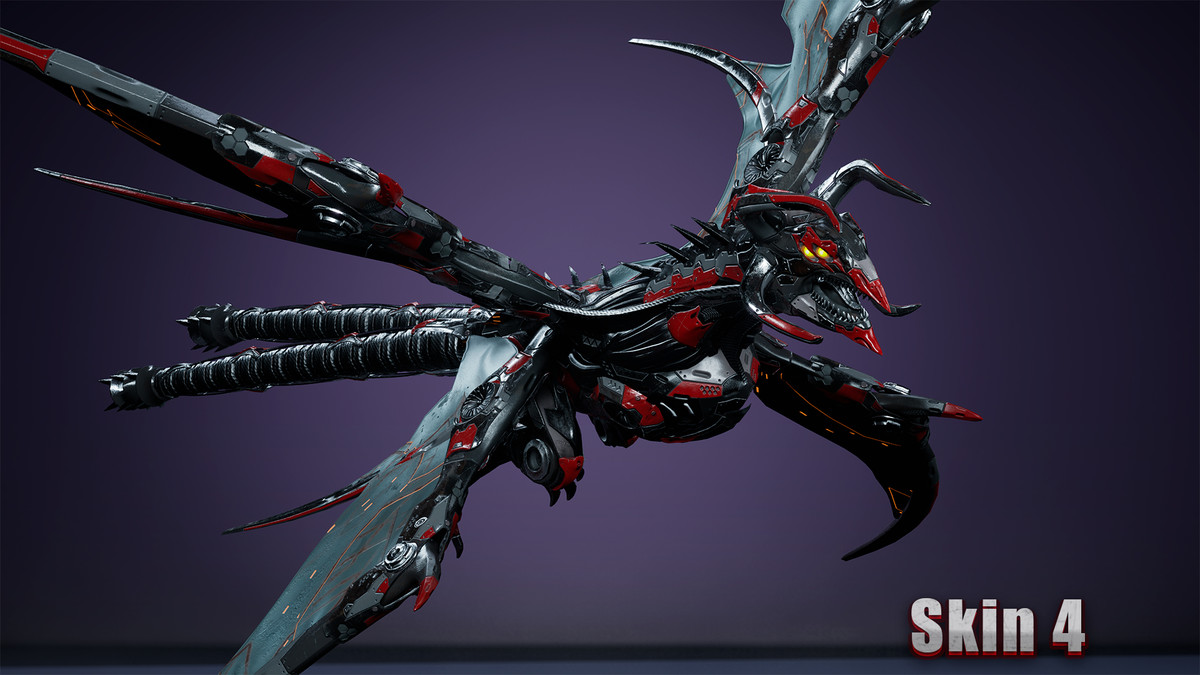Sci-Fi Dragon 4Wings