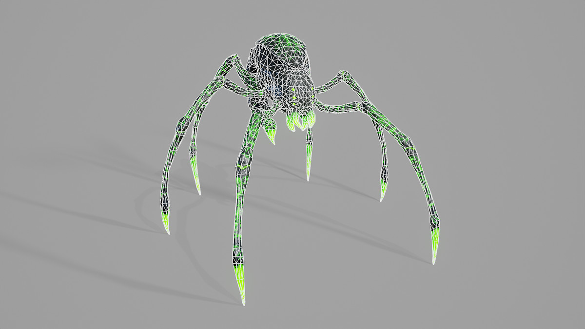 Stylized_Spider_5 7 Skin Variants Pack