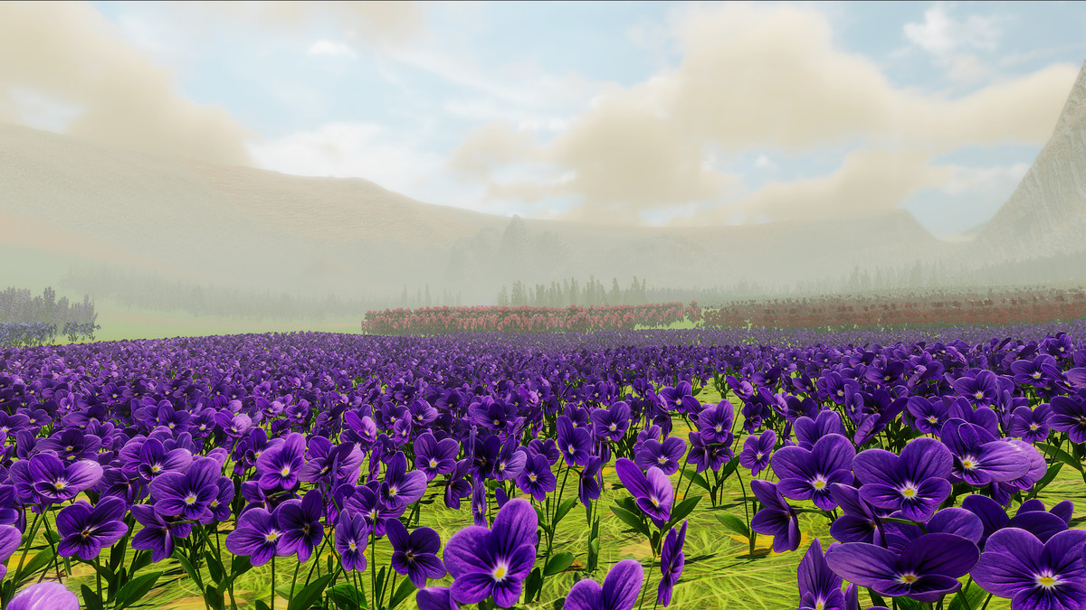 Flora Grass & Flowers Terrain Detail Vegetation Green Pack