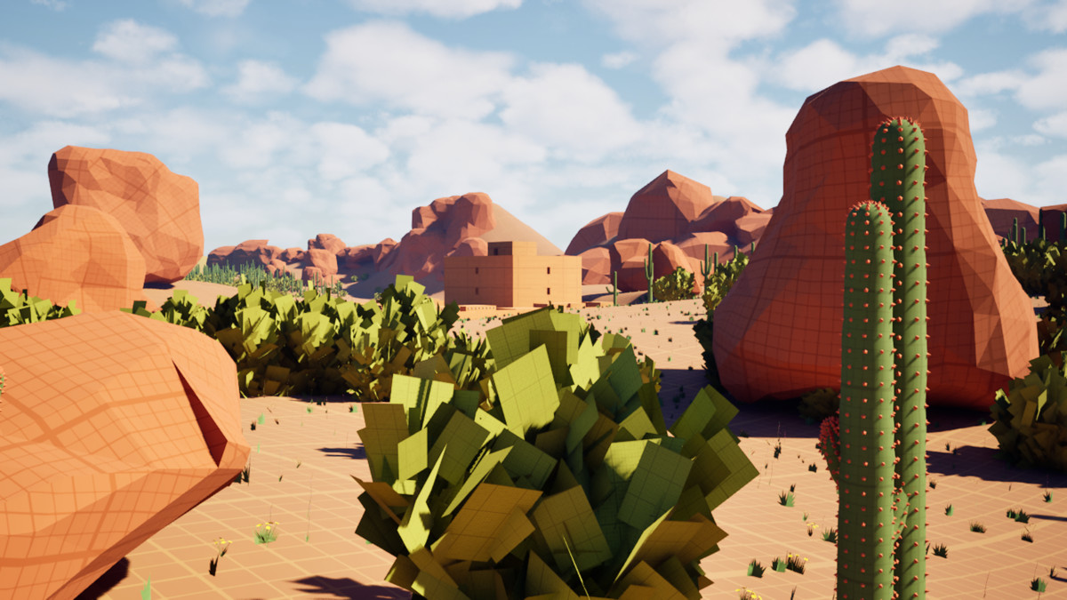 Desert Blockout Kit – 236 Modular Assets | Villages, Temples & Open Worlds
