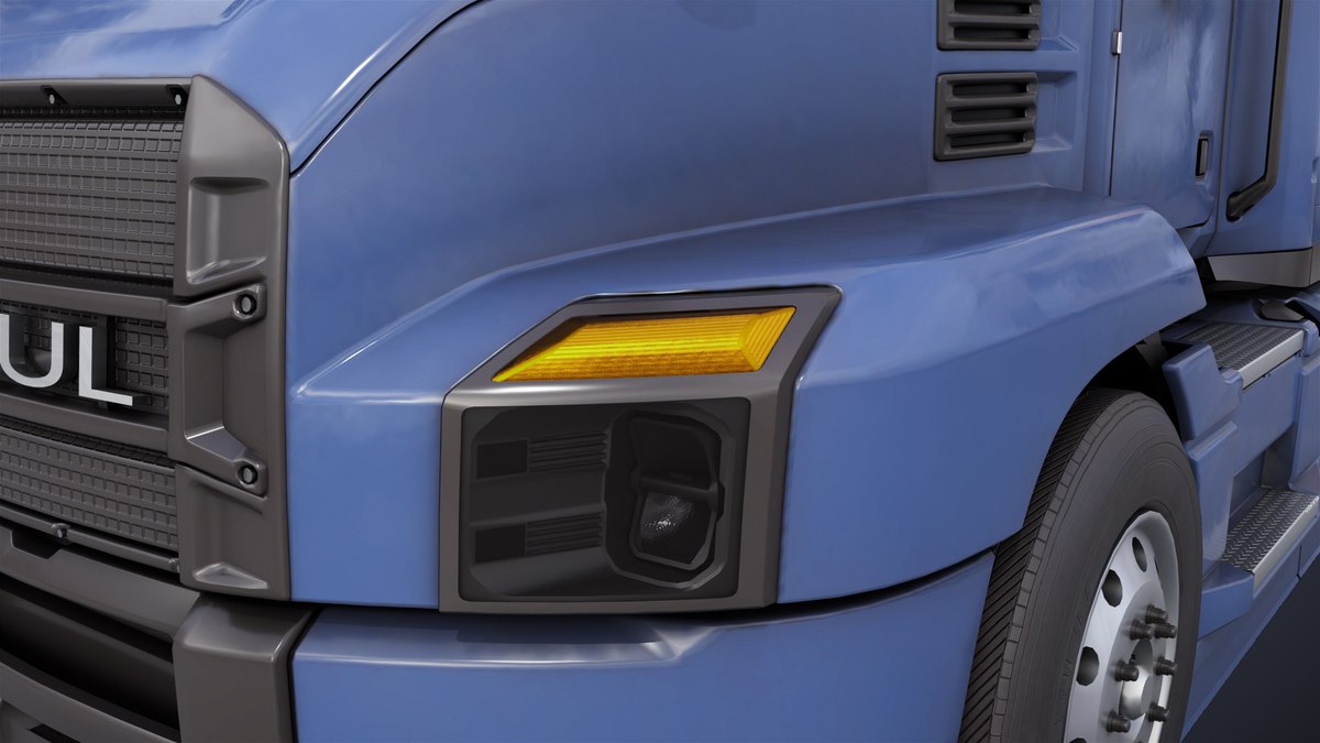 Heavy Truck Blue Chassis 05 URP HDRP Textures