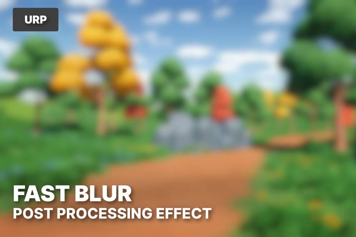 Post Processing Bundle - Blur, Sharpen & Outline for URP