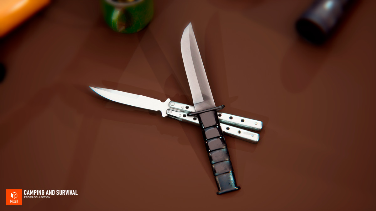 Camping and Survival Props Collection