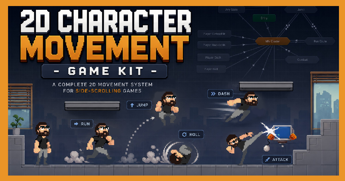 2D Character Movement - Game Kit
