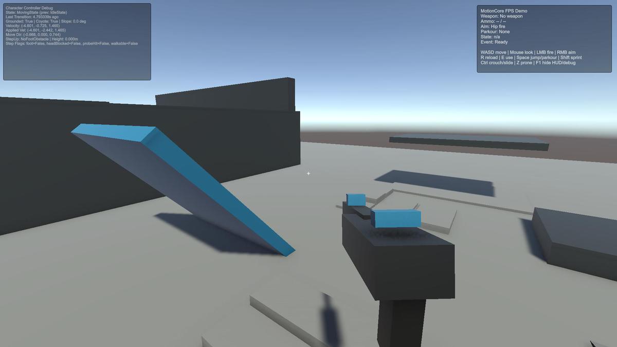 MotionCore FPS- Physics Character Controller for FPS Games