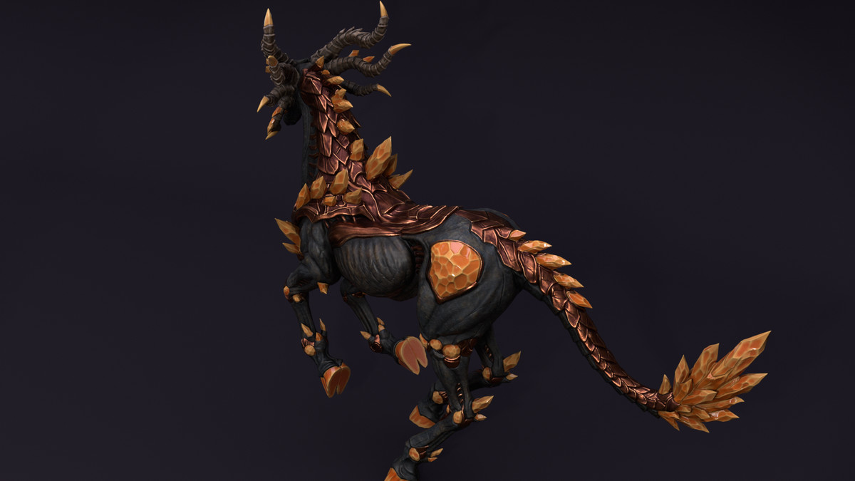 Crystal horse