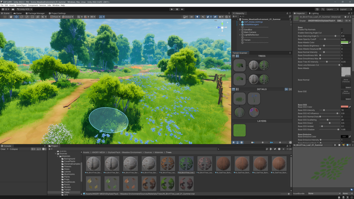 Terrain Scanner - Quickly Find Trees, Details, Layers & Materials