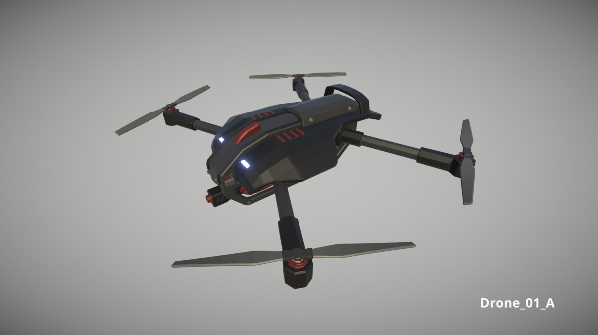 Cyberpunk Armory - Low Poly