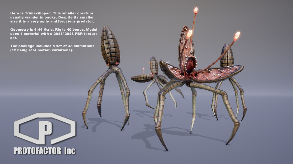 MONSTER: TRIMAXILLOPOD