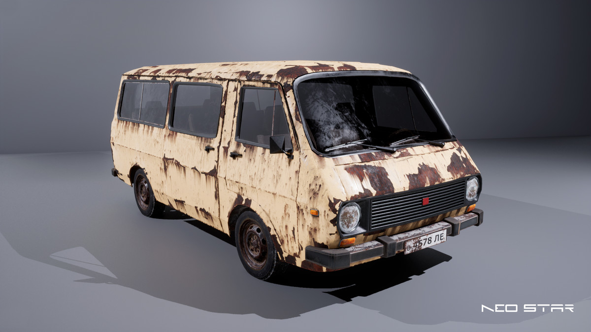 Old Soviet Cars Pack
