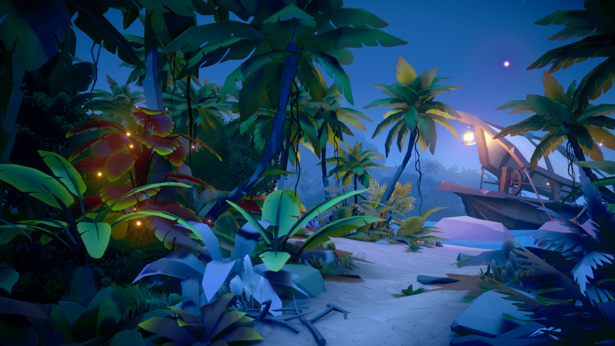 STYLIZED Fantasy Nature Pack: Tropical Island - Low Poly 3D Art