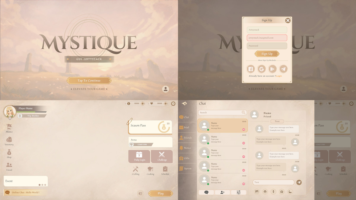 Mystique GUI