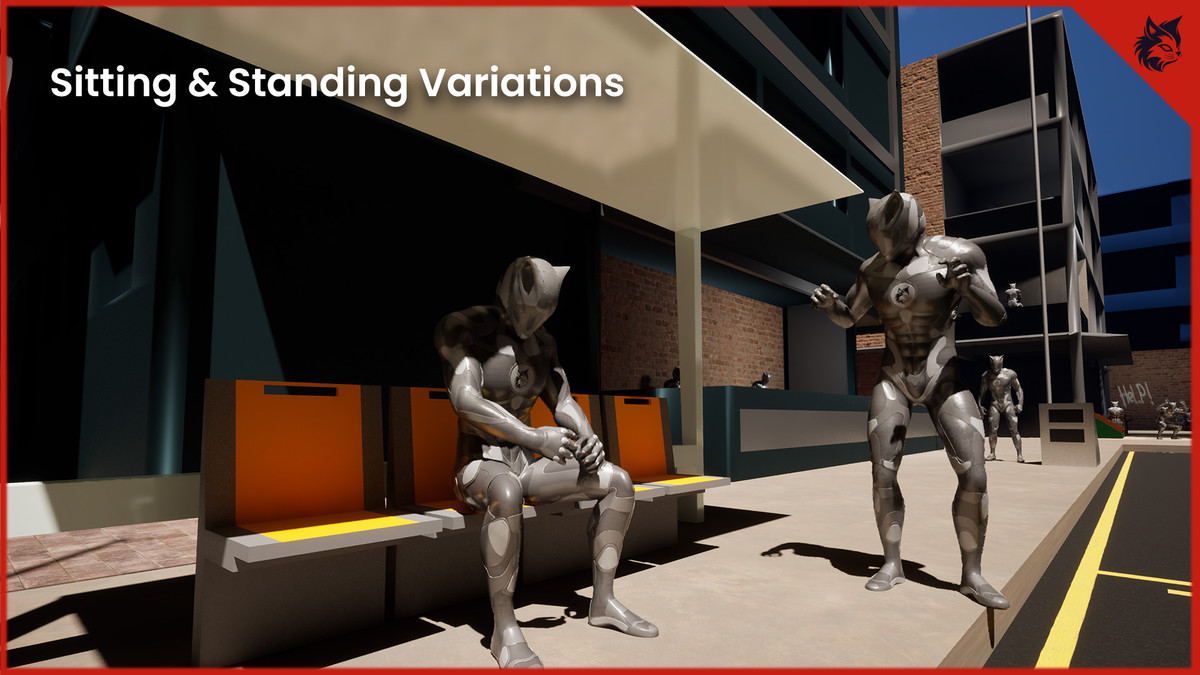 Terror Fear and Scared NPC Animation Pack