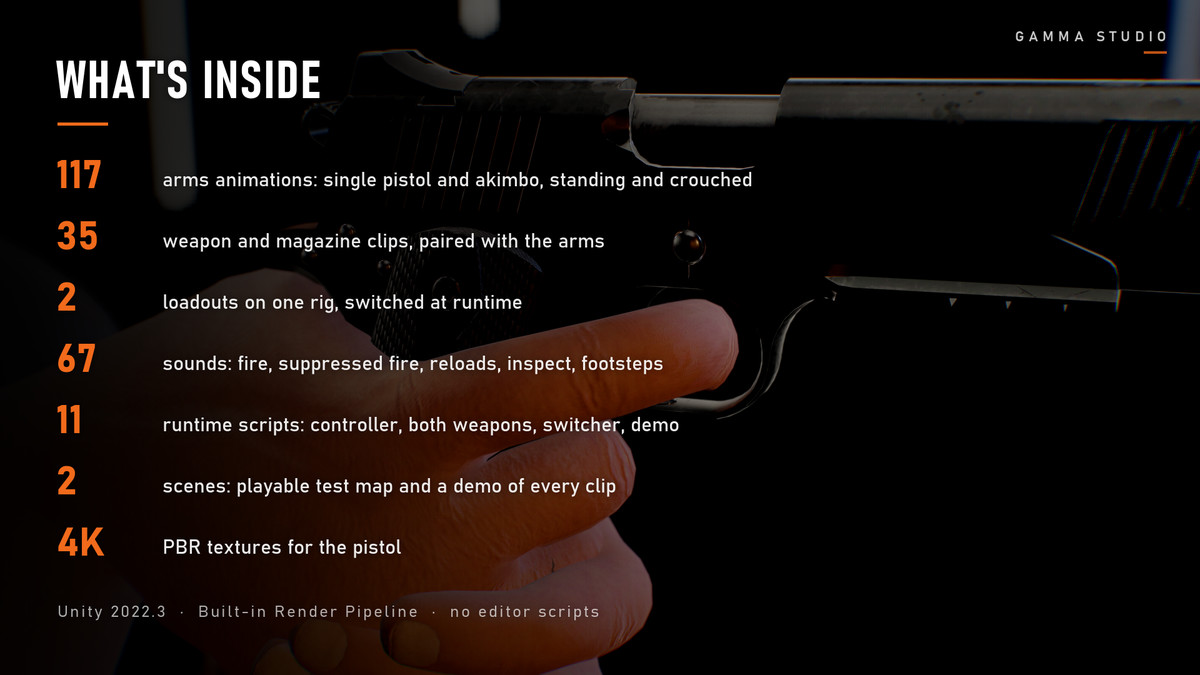 Pistol Animation Pack