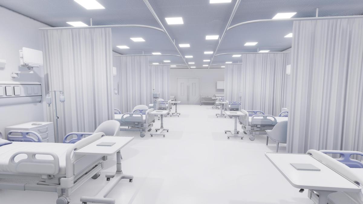 Hospital Wardroom Interior