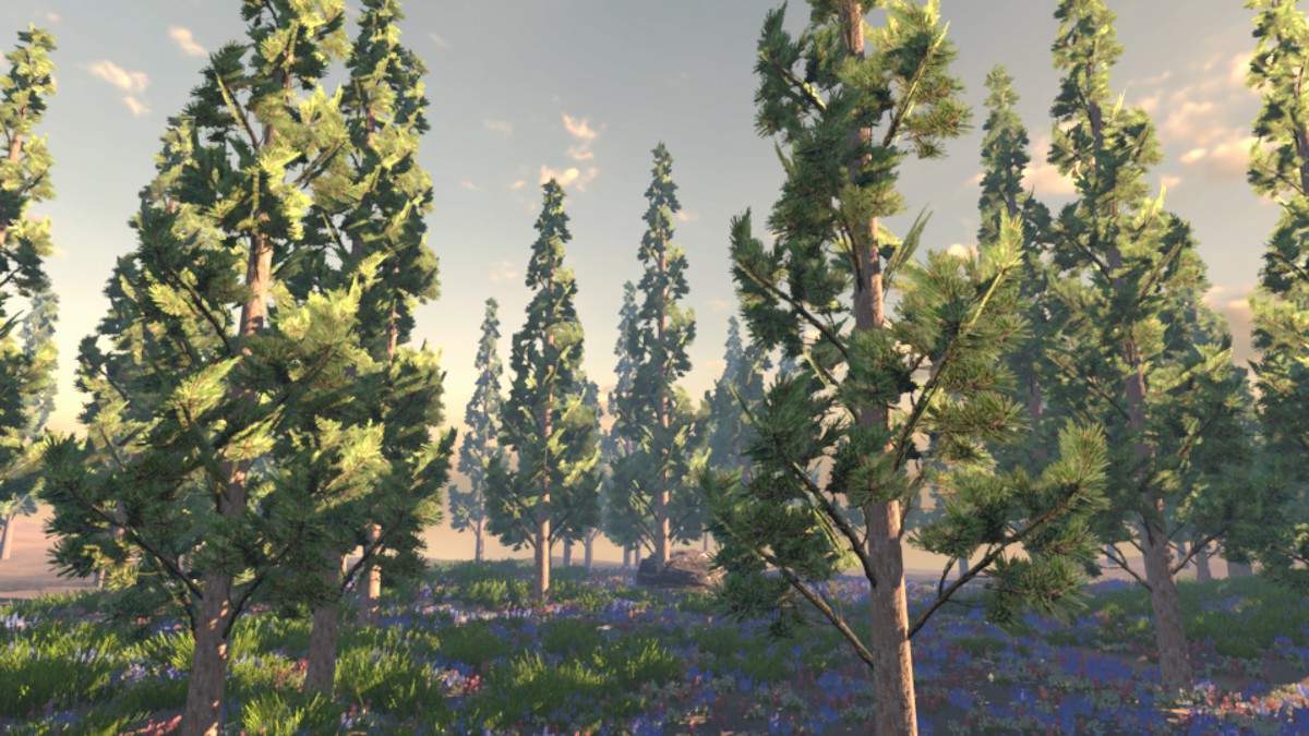 840 Tree Models (Mobile URP)
