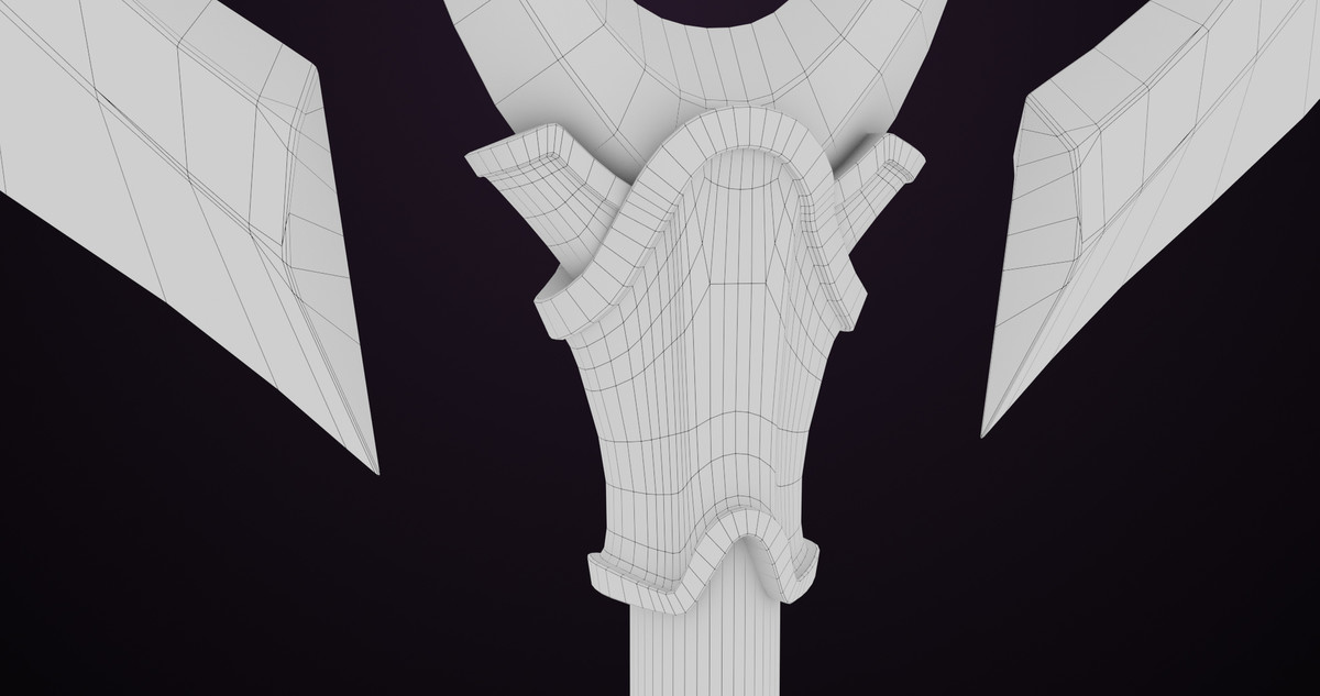 Battle Axe 06 Gold URP HDRP Textures