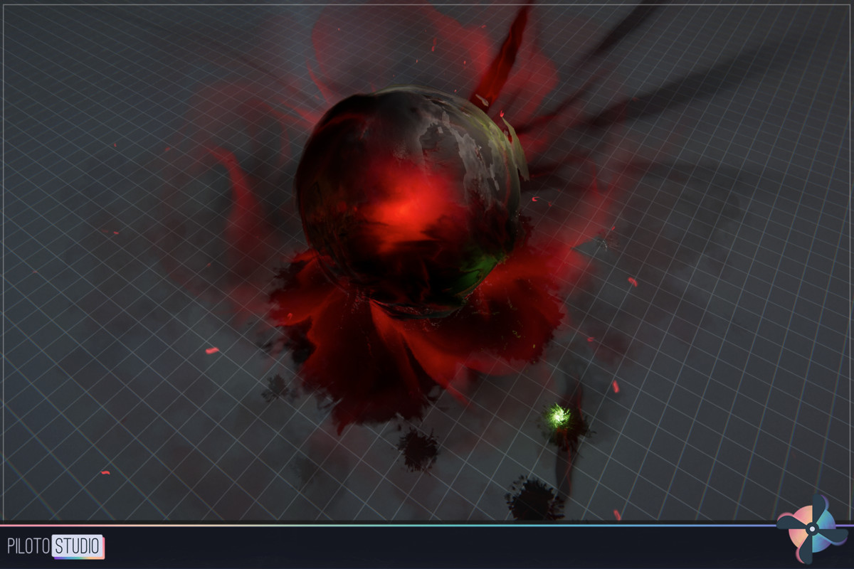 Realistic ARPG Blood VFX