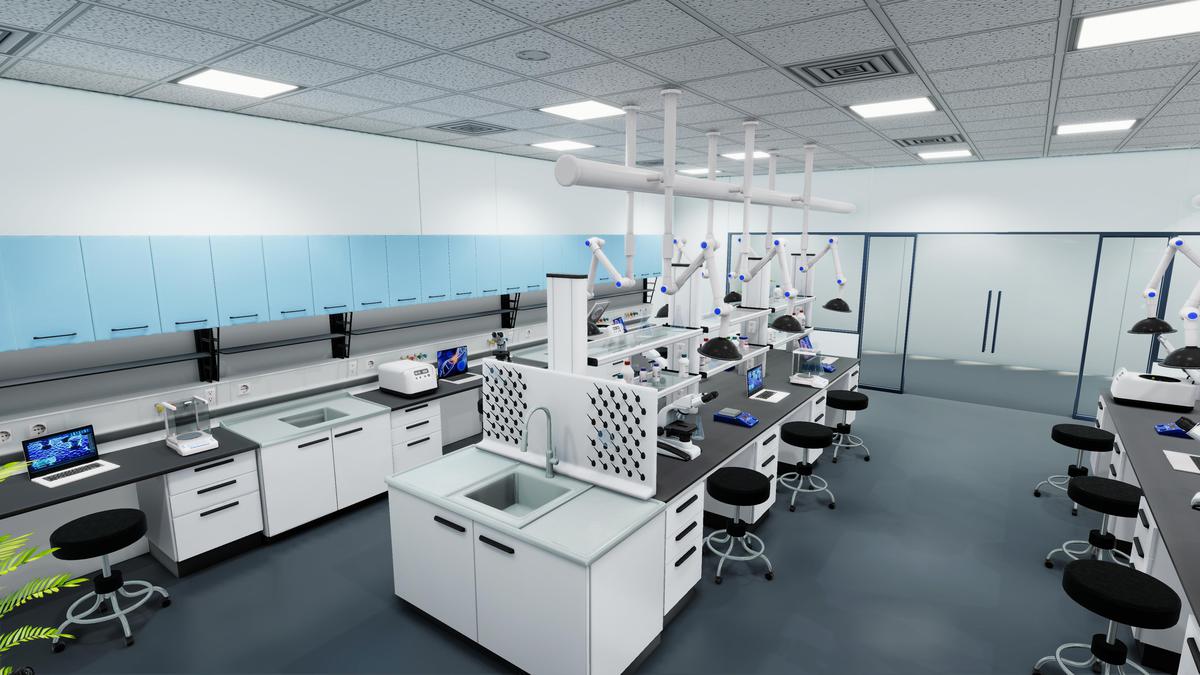 Modular Laboratory Interior