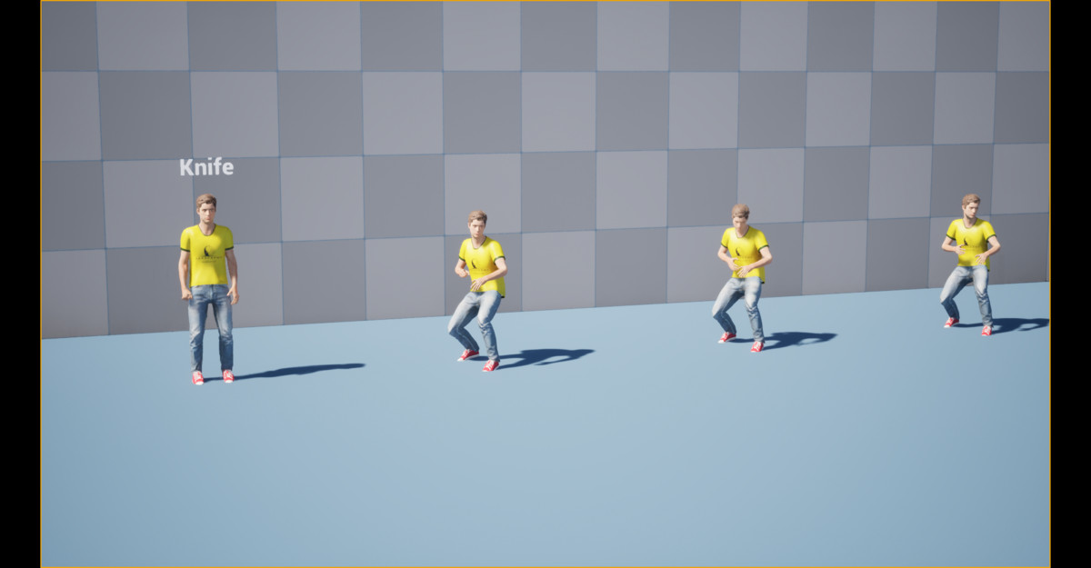 OneHand Throw Animation
