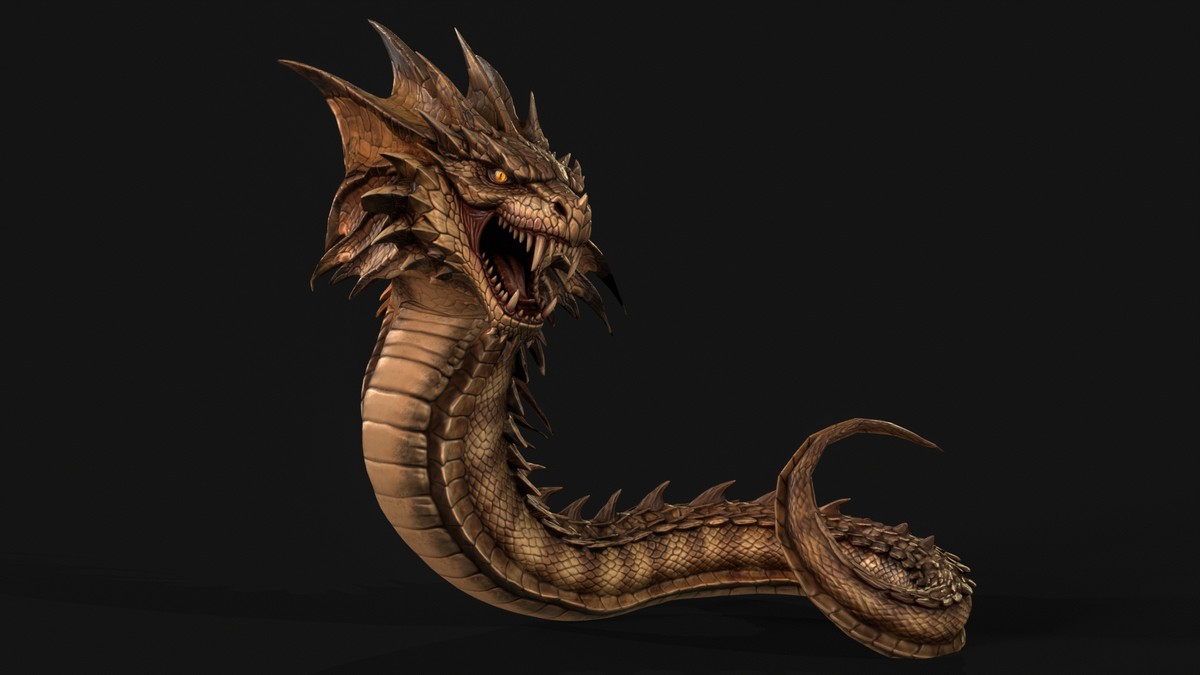 Basilisk Snake2 Character