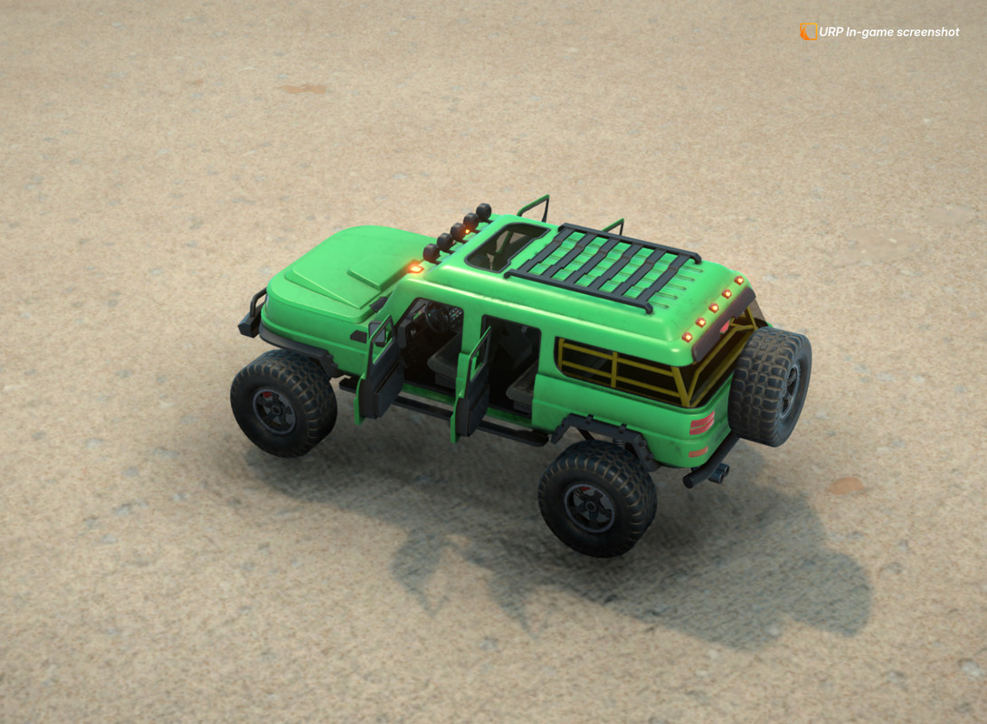 LWB 4x4 - Heavy Duty Off-Road SUV Vehicle Physics
