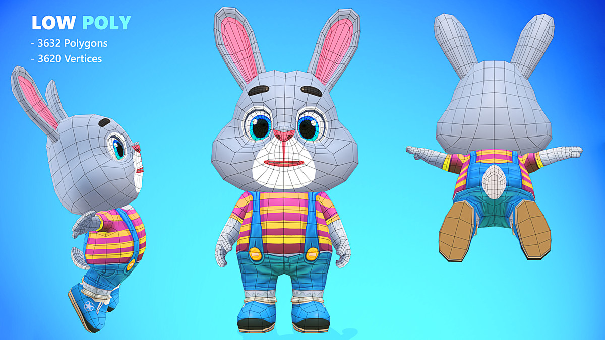 Rabbit Bunny Hare Animated
