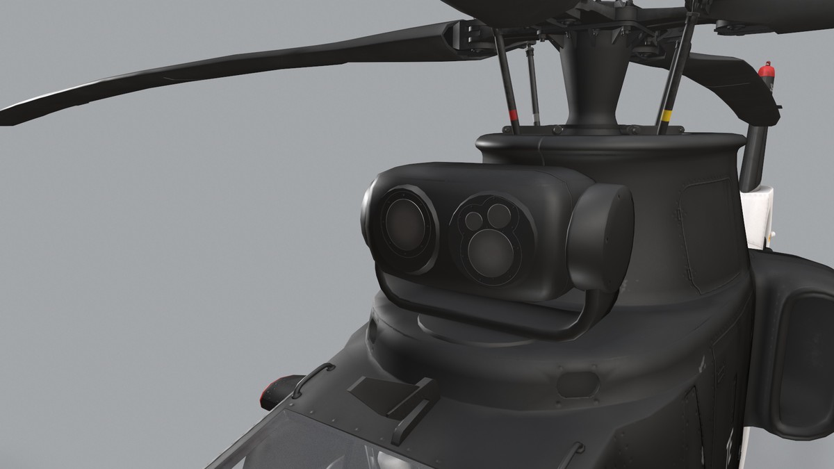 OH-1 Ninja JGSDF Black Complex Animation (445)