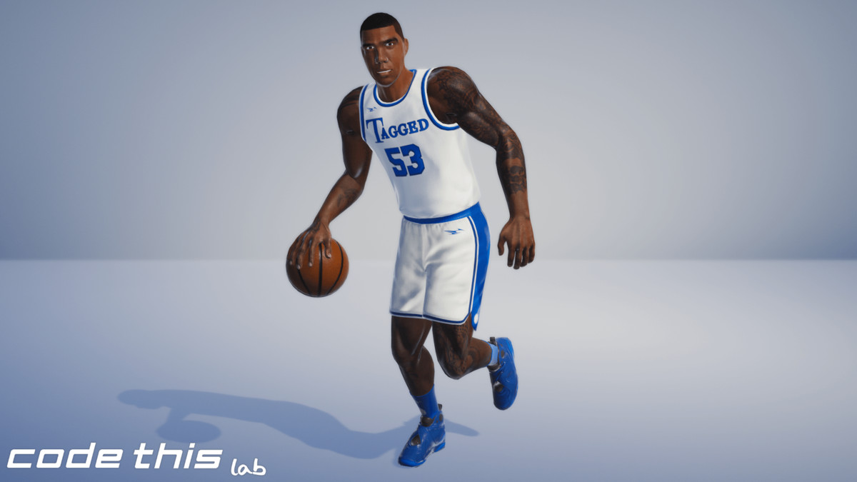 Basket Player Animated