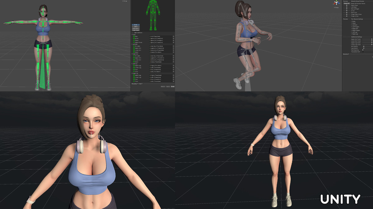 Casual Female 01 - Female Character Series