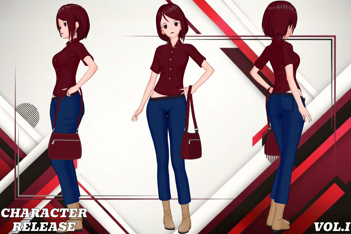 Anime Character Casual Vol.I