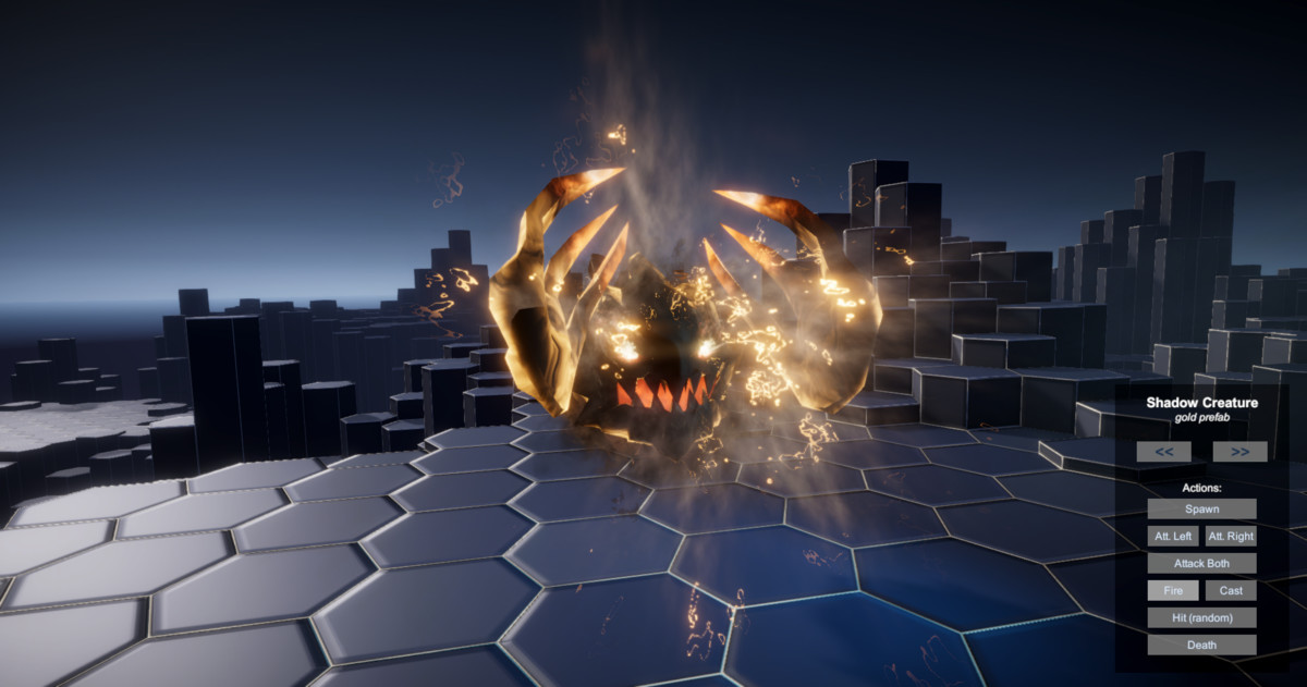 UNI VFX 6D: Shadow Creature