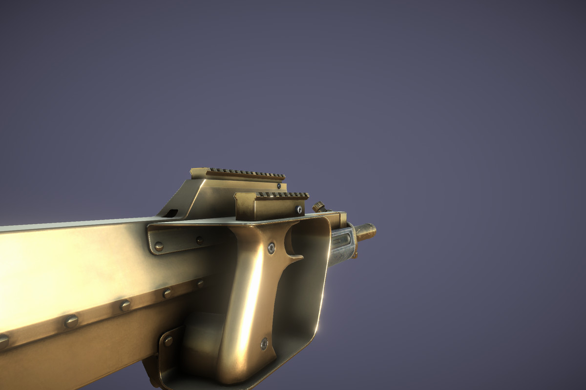 Grenade Launcher Gold (Apocalypse Weapons)