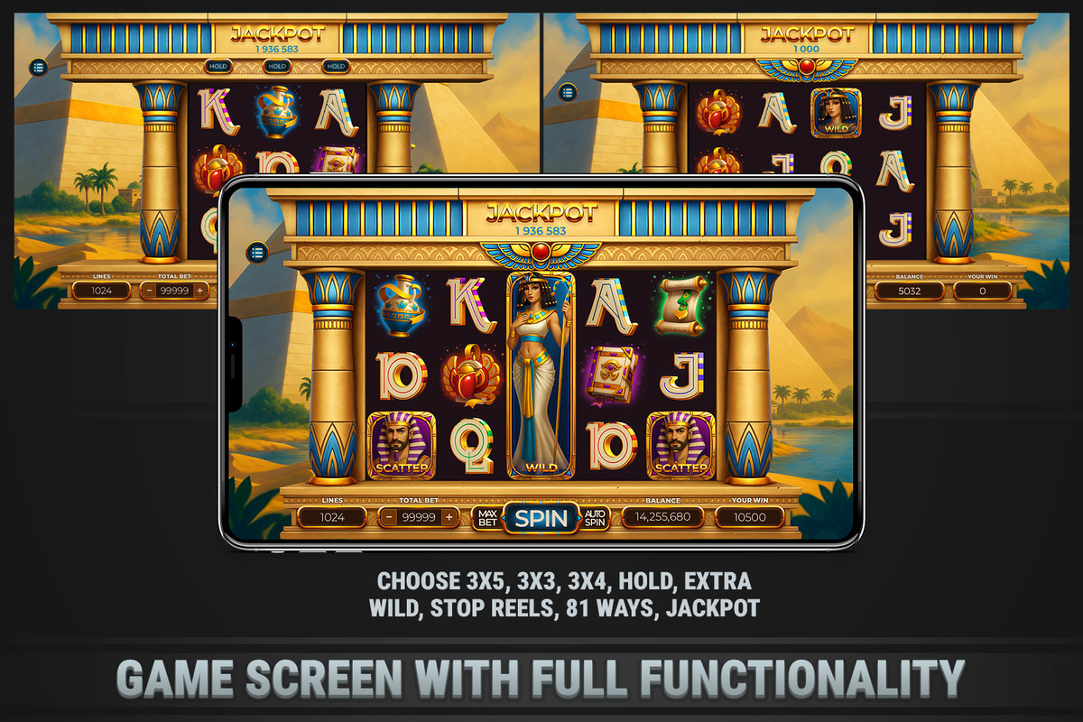 MK Slot Kit • Ancient Civilization Casino Template
