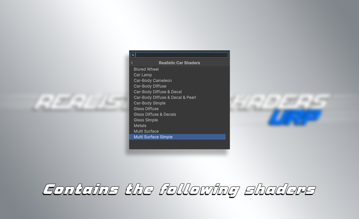 Realistic Car Shaders - URP
