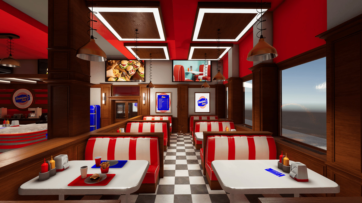 Fast Food - American Diner (URP)