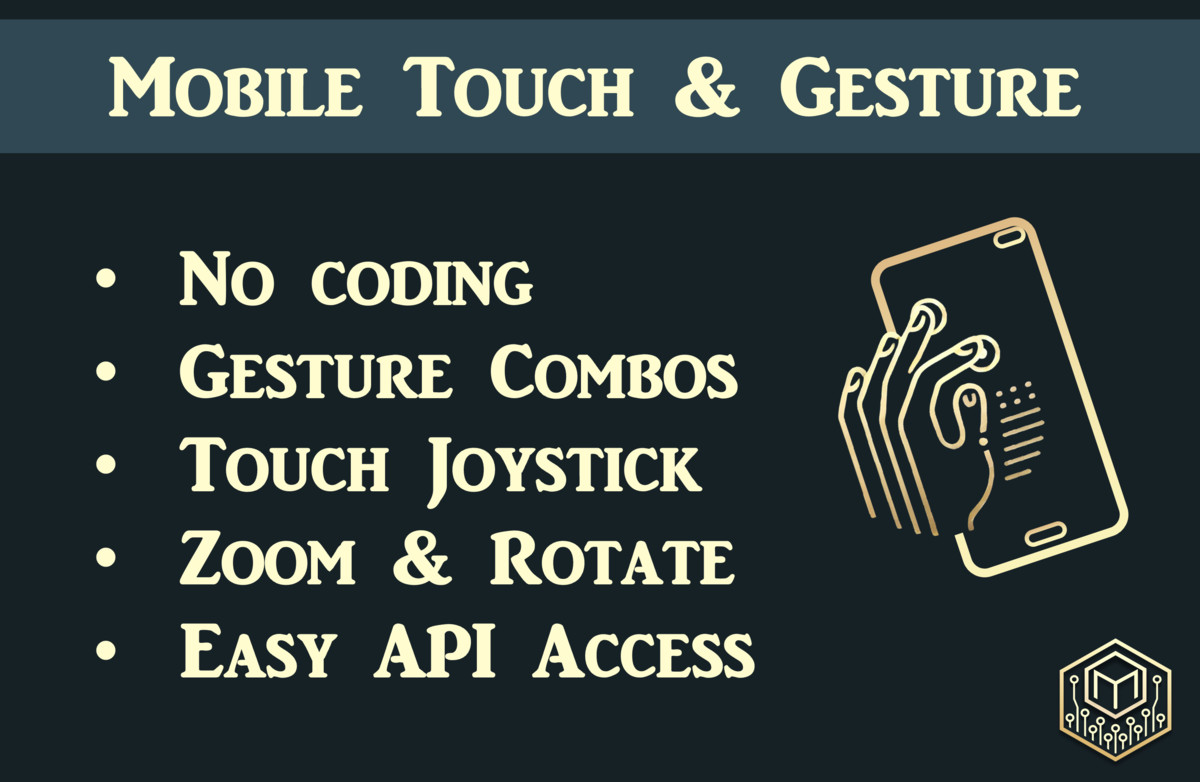 Mobile Touch & Gesture Add-On for Unity's New Input System