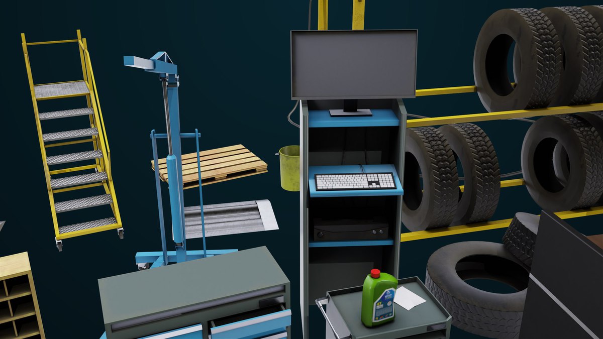 Workshop Tools Pack 01 UPR HDRP Textures