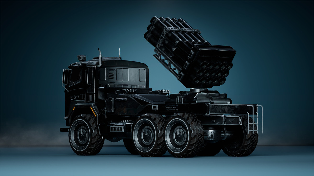 Sci-Fi Transport - Truck