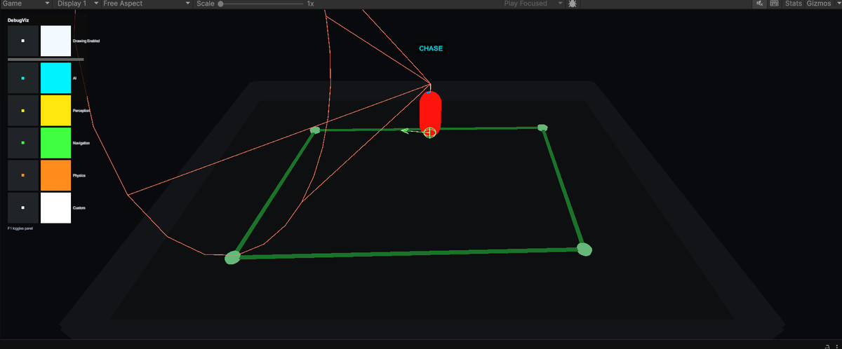 DebugViz – Visual AI Debugging Toolkit for Unity