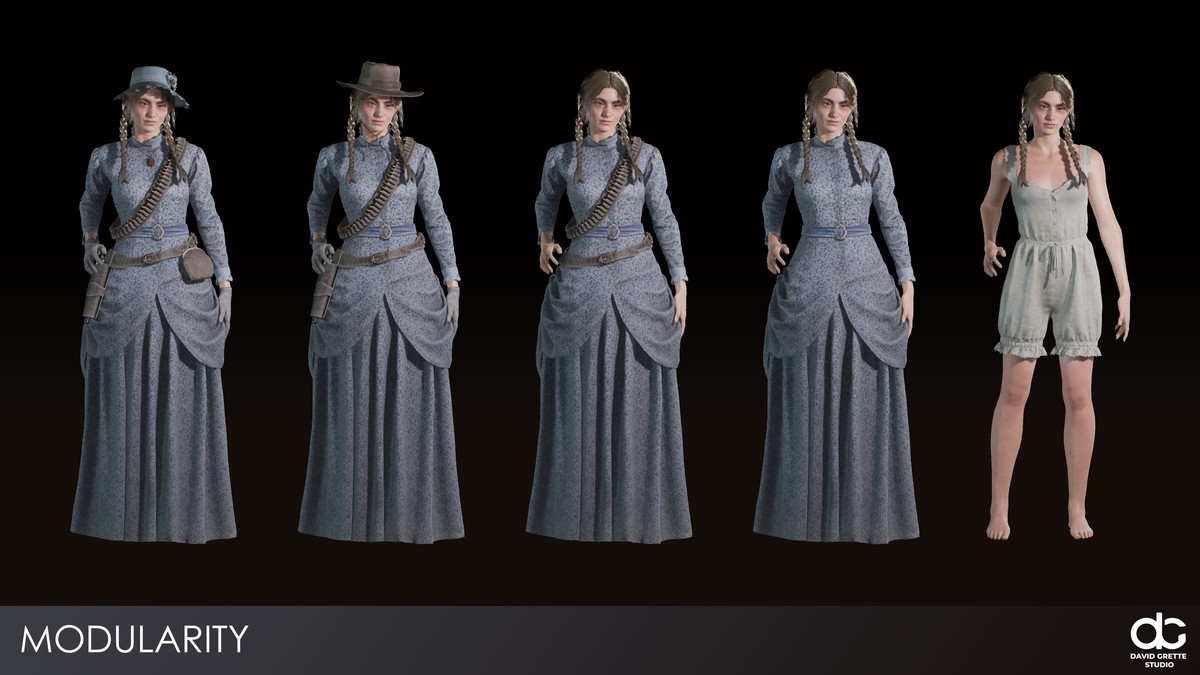 Western Characters Bundle 2025, part 2 - Complete Collection