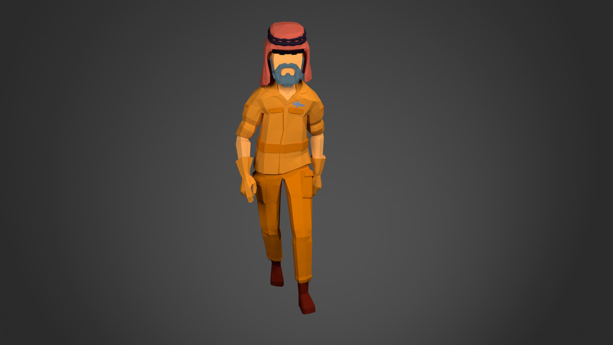 3D Characters World War 2 Lowpoly Pack
