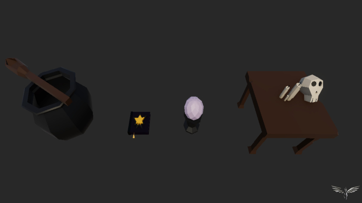 Low-Poly Halloween Ultimate Pack — 60+ Spooky Props