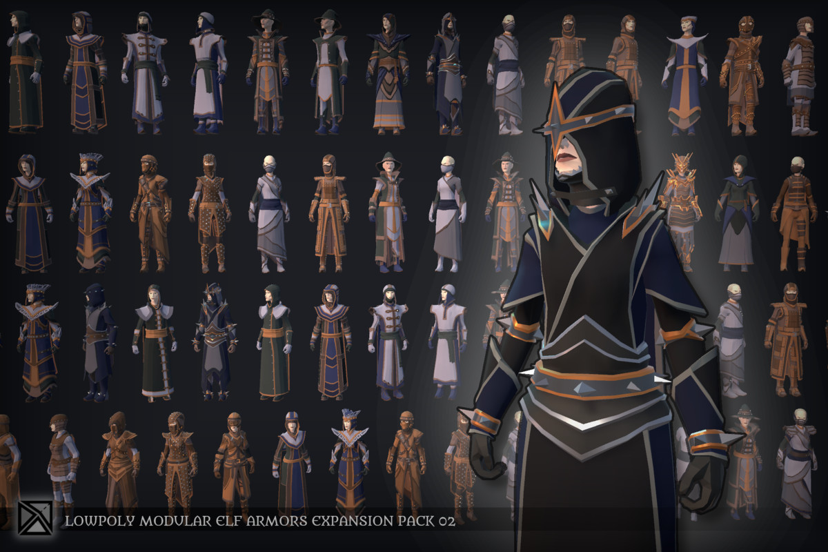 Low Poly Complete Bundle -LOWPOLY MEDIEVAL FANTASY SERIES