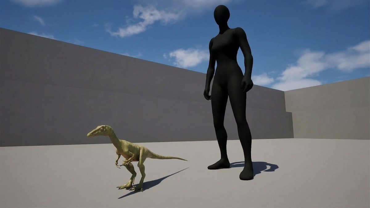 Dinosaur-Compsognathus - 110 Animations