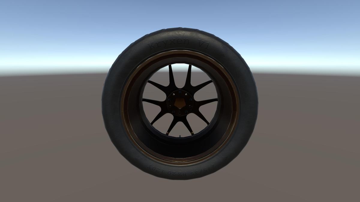 Kryxen Wheel V1 - Bronze - Game Ready