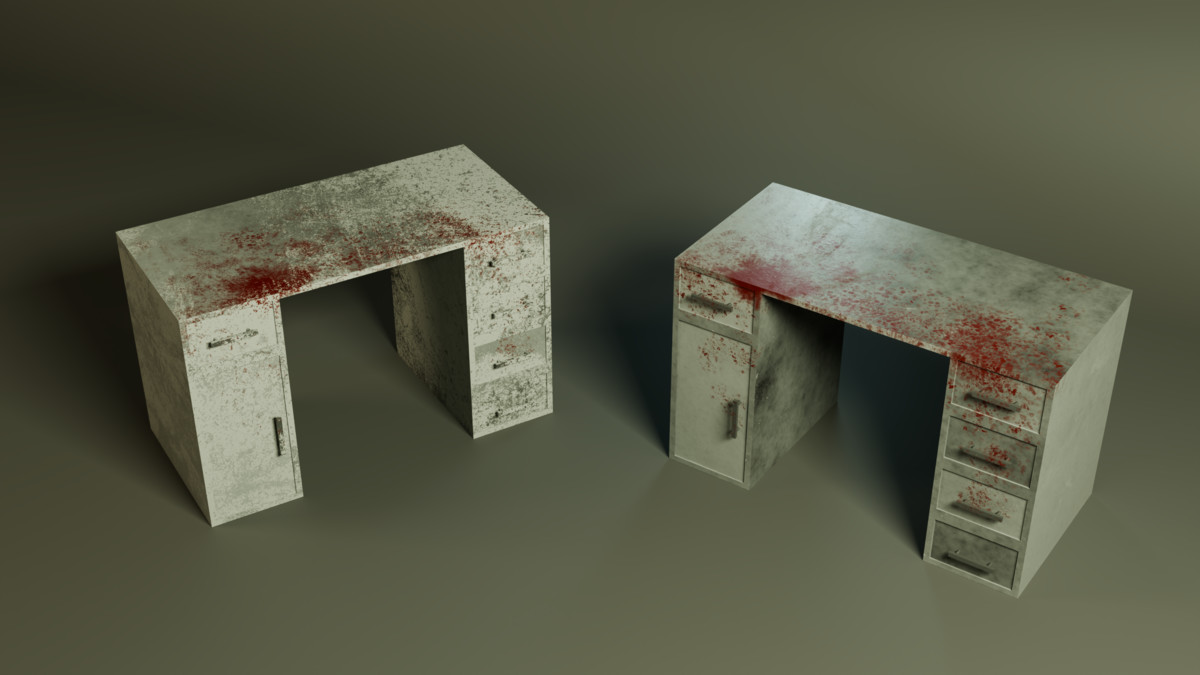 Hospital Clean/Horror Props Pack – Modular Environment | URP/HDRP