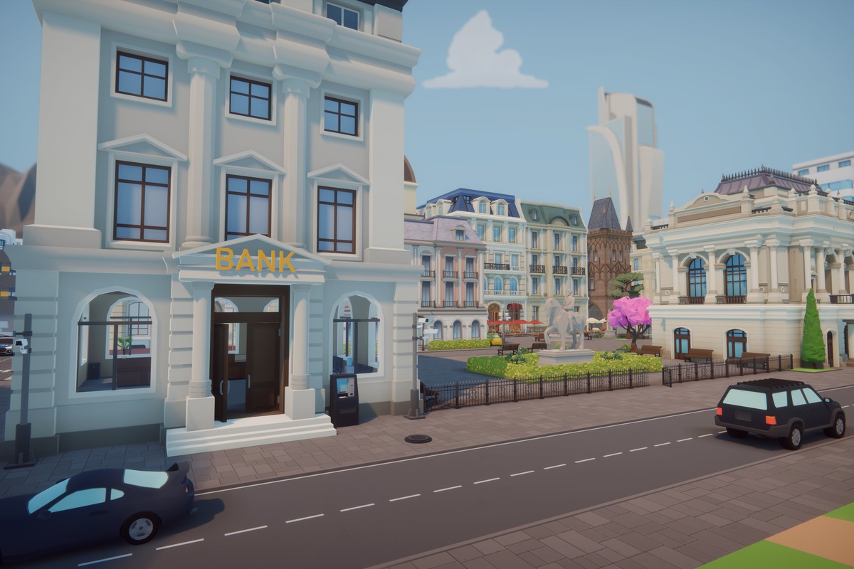 Low Poly Euro City